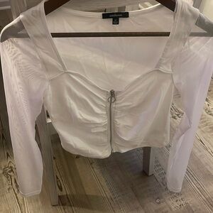 White long sleeve shirt